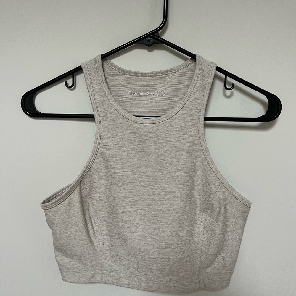 Outdoor Voices Oatmeal Women's Tank Top